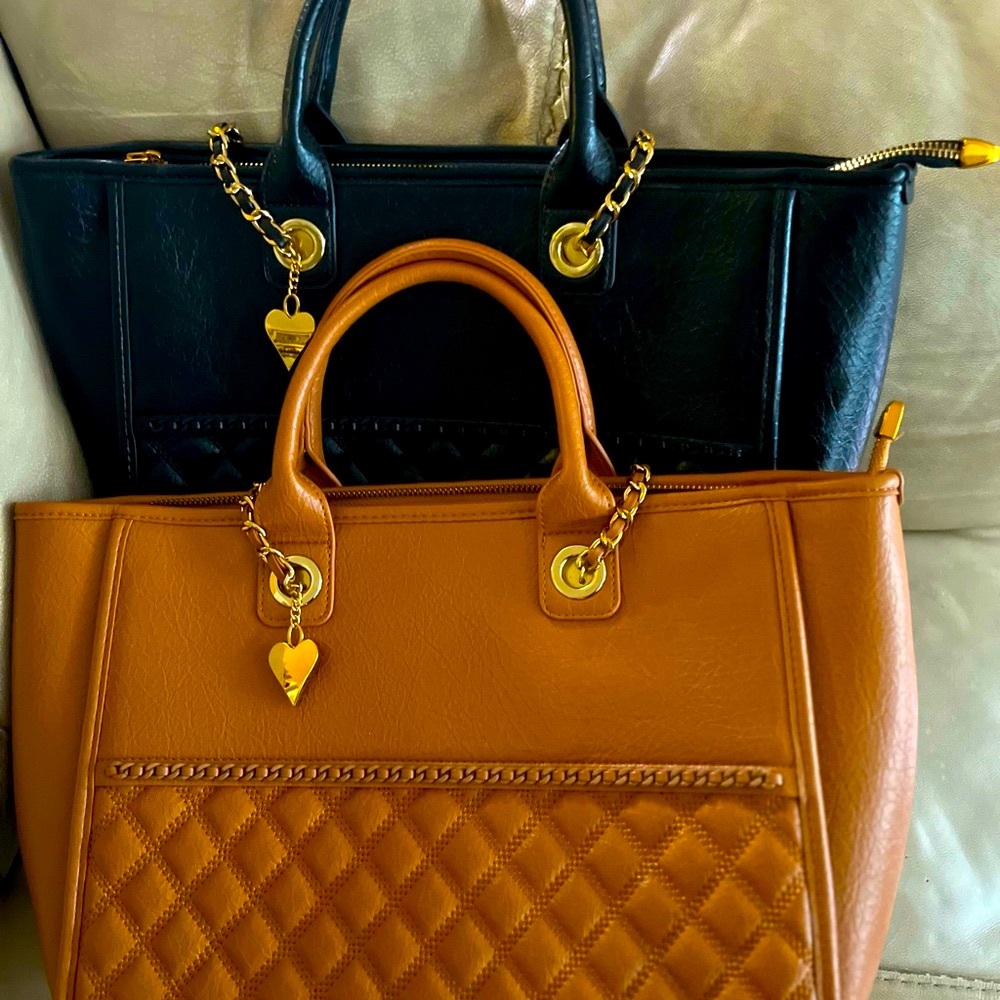 Brand new stunning foreign designed 5 pockets brown elegant Leather han… - Picture 9 of 12